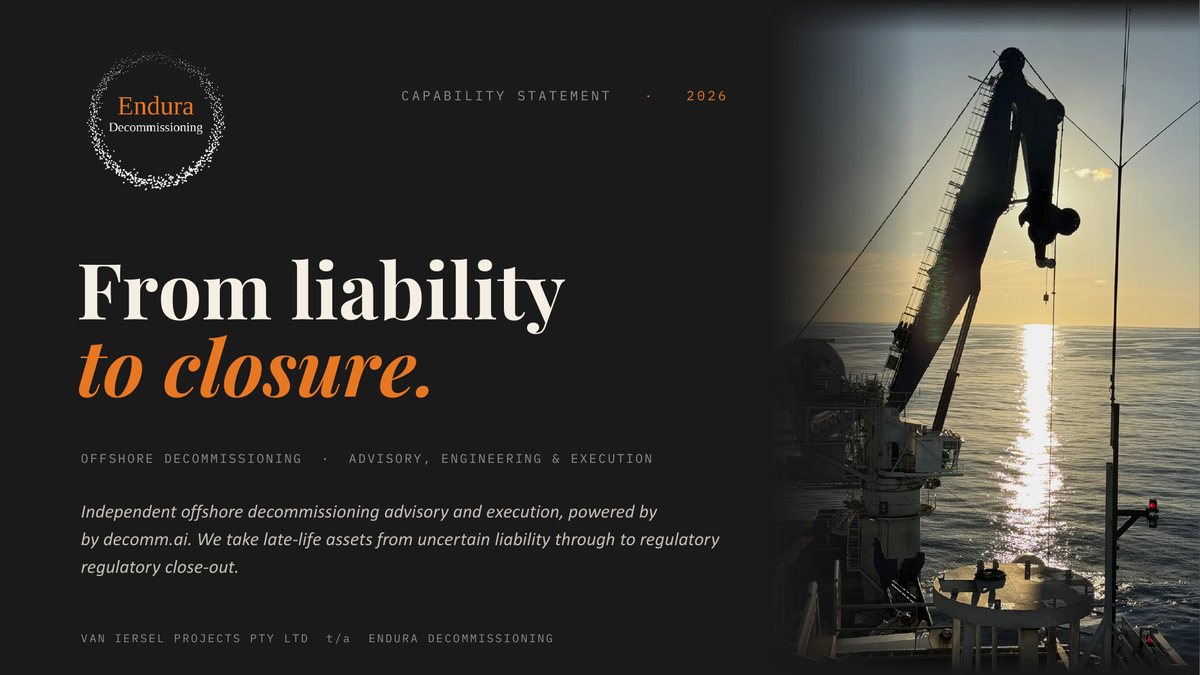 Cover of Endura Decommissioning 2026 capability statement